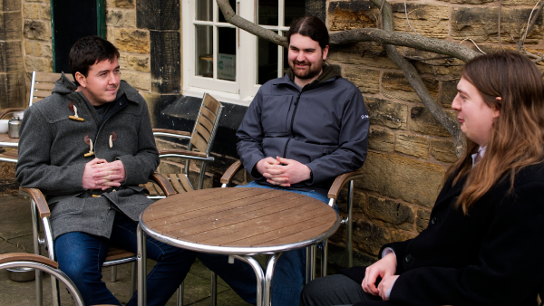 Group shot of new staff for MachineWorks and Polygonica.